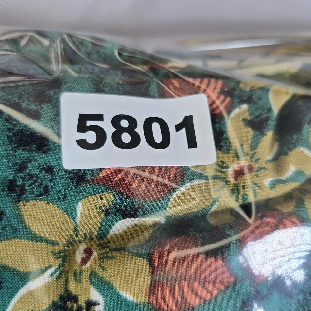 VTG Hilo Hattie Hawaii Midi Dress Matching Hawaiian Shirt Set Woman Medium/Large - Picture 13 of 13